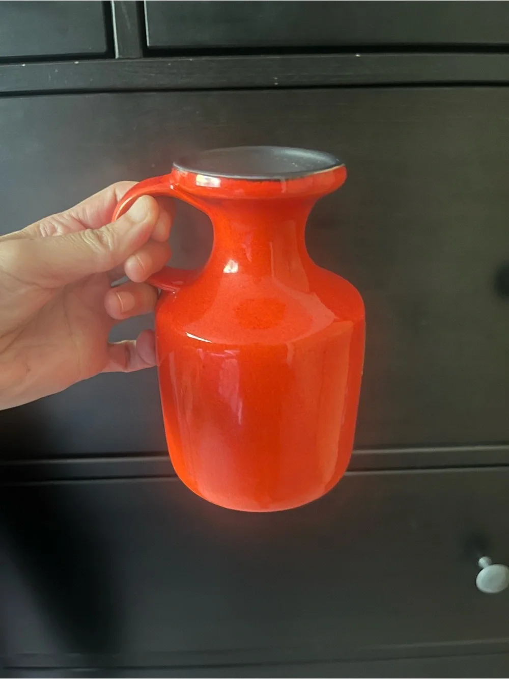 ❤️ Authentic Vintage GERZ West Germany Pottery Vase - Picture 4 of 11